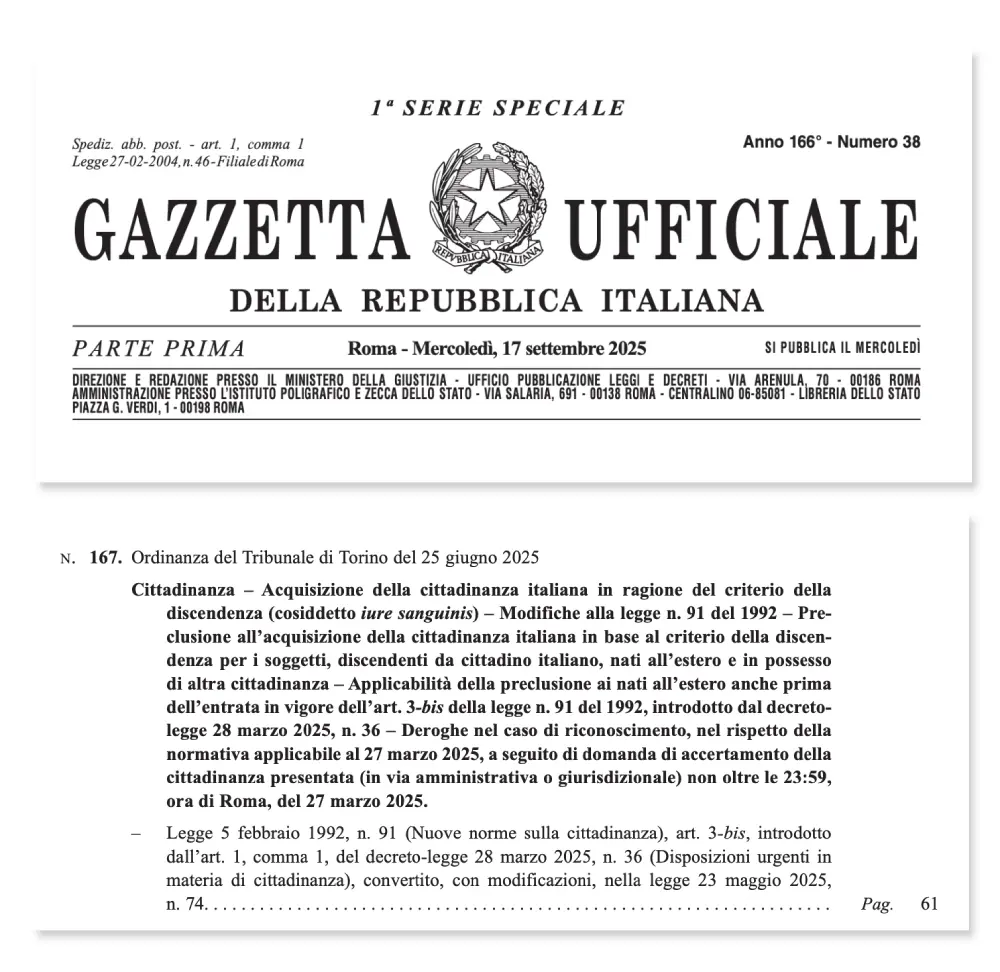 Processo potrebbe compromettere il decreto Tajani